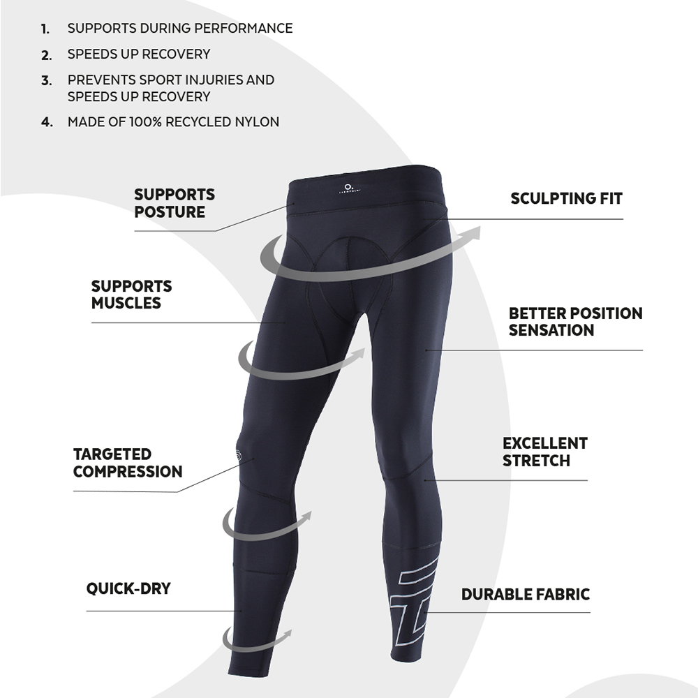 What is the difference between yoga pants and compression tights